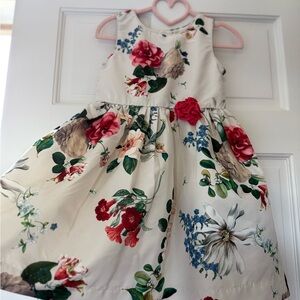 Pippa & Julie White and Red A-Line Sundress for Weddings